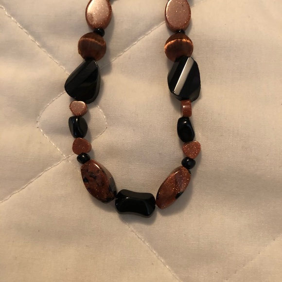 HANDMADE ONE OF A KIND 28.5” NECKLACE - Picture 5 of 8